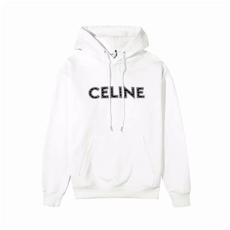 celine dior chanel white sweatshirt|Celine sweatshirt.